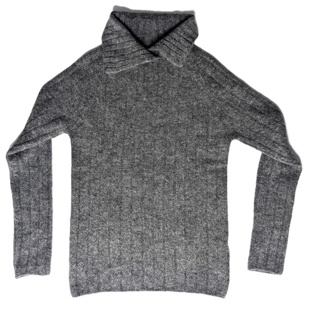 Women’s Grey Italian Wool Sweater Lita by Ciara NEW - Picture 2 of 9